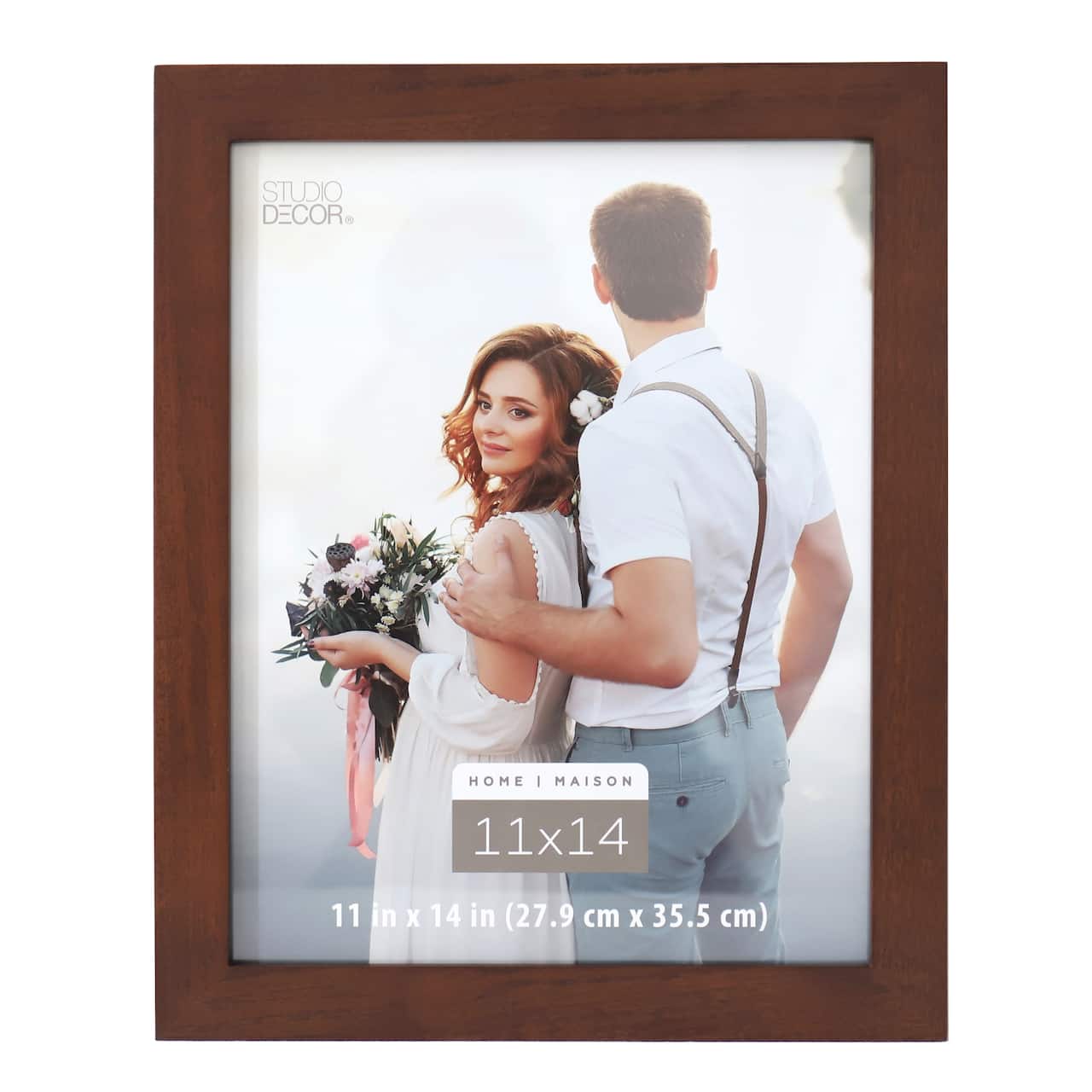 Home Flat Espresso Frame by Studio Décor®